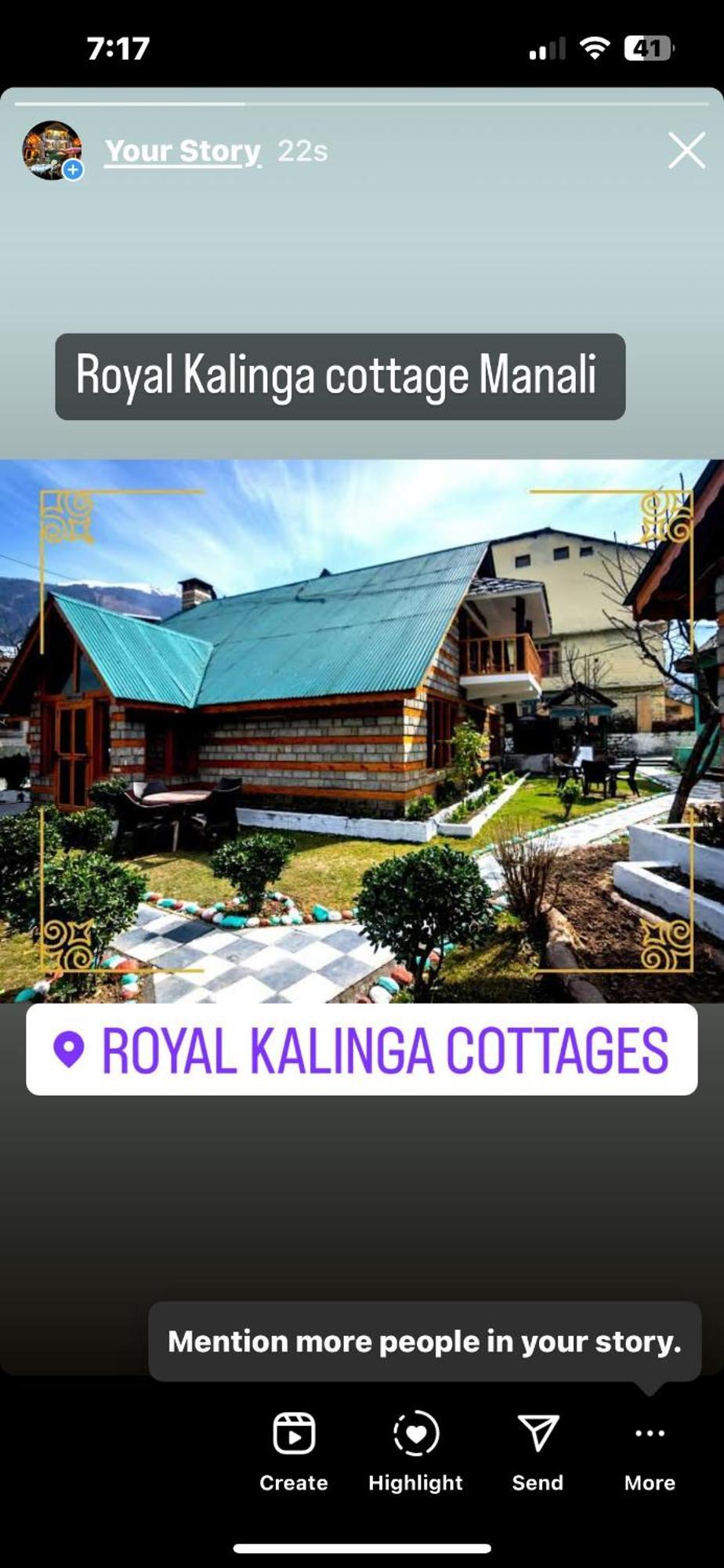 מנאלי Royal Kalinga Cottages מראה חיצוני תמונה